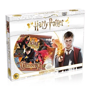 Obrazek Puzzle 1000 Harry Potter Quidditch white