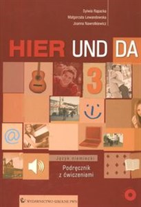 Obrazek Hier und da 3 Podręcznik z ćwiczeniami z płytą CD Język niemiecki Szkoła ponadgimnazjalna