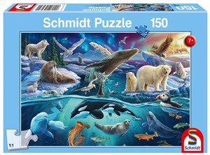 Obrazek Puzzle 150 Arktyczne zwierzęta 112715