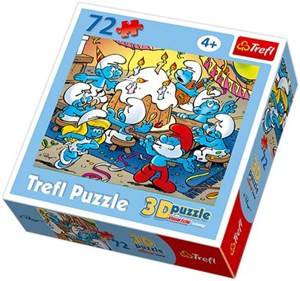 Obrazek Puzzle 3D Smerfne urodziny 72