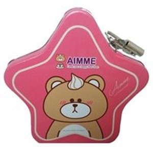 Obrazek Skarbonka gwiazda Aimme różowa