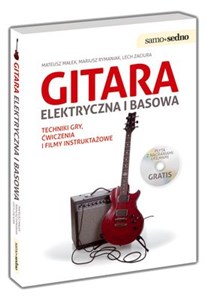 Obrazek Gitara elektryczna i basowa Techniki gry, ćwiczenia i filmu instruktażowe