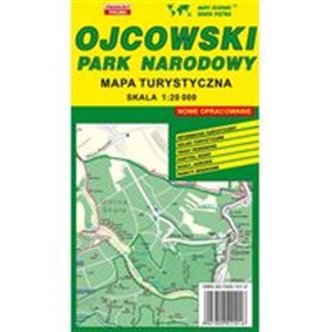 Obrazek Ojcowski Park Narodowy mapa turystyczna 1:20 000
