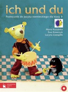 Obrazek ich und du 3 Podręcznik do języka niemieckiego z płytą CD Szkoła podstawowa