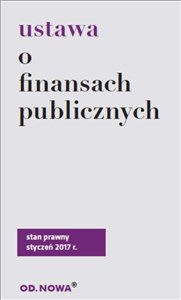 Picture of Ustawa o finansach publicznych