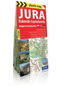 Picture of Plastic map Jura Krakowsko-Częstochowska mapa