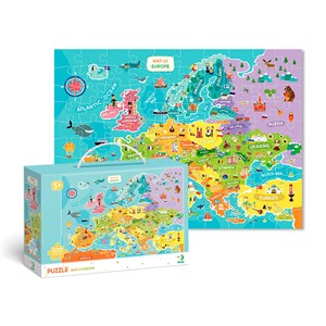 Picture of Puzzle 100 Mapa Europy DOP300124