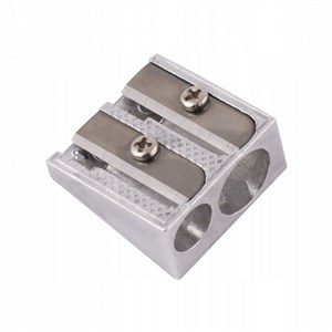 Obrazek Temperówka podwójna metalowa