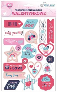 Obrazek Naklejki samoprzylepne Walentynki
