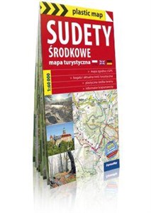 Picture of Plastic map Sudety Środkowe 1:60 000 mapa