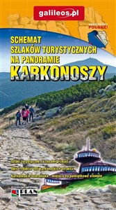 Obrazek Schemat szlaków tur. na Panoramie Karkonoszy