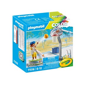 Picture of Playmobil Skater z piłką do koszykówki 71516