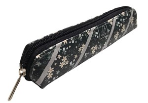 Picture of Piórnik mini Kwiatki granatowe PM-23