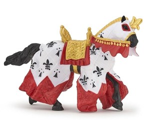 Obrazek Koń Króla Artura czerwony