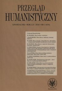 Picture of Przegląd Humanistyczny 3/2016