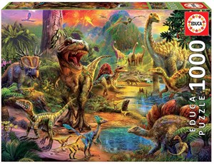 Picture of Puzzle 1000 Kraina dinozaurów G3