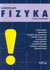 Obrazek Vademecum Fizyka Liceum technikum