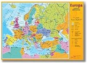 Obrazek Europa/Świat - podział polityczny Mapa ściennna