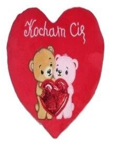 Obrazek Serce Kocham Cię - Miś 15cm