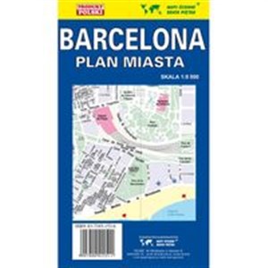 Obrazek Barcelona plan miasta 1:9000