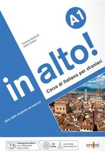 Obrazek In alto! A1 podręcznik do włoskiego + ćwiczenia + CD audio + Videogrammatica