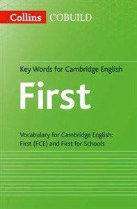 Obrazek Collins COBUILD Key Words for Cambridge English First