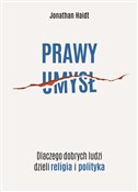 polish book : Prawy umys... - Jonathan Haidt