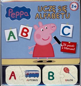 Obrazek Świnka Peppa Uczę się alfabetu