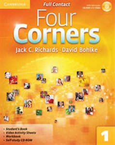Picture of Four Corners Level 1 Full Contact with Self-study CD-ROM