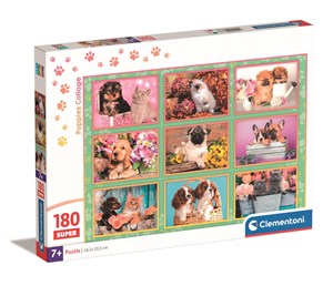 Obrazek Puzzle 180 Super Puppies Collage 29788