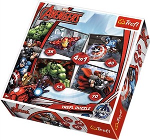 Picture of Puzzle 4w1 Avengers