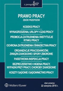 Picture of Prawo pracy Zbiór przepisów