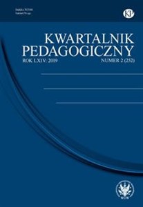Picture of Kwartalnik Pedagogiczny 2019/2 (252)