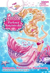 Obrazek Barbie Perłowa księżniczka Czytam i naklejam.