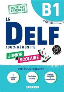 Obrazek DELF 100% reussite B1 juior et scolaire książka