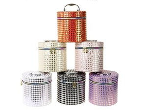 Obrazek Kuferek L z lusterkiem na zamek 20x19x20cm