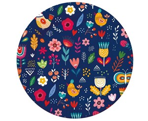 Obrazek Talerzyki papierowe Summer Have fun 18cm 6szt