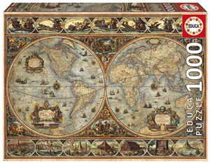 Picture of Puzzle 1000 Stara mapa świata