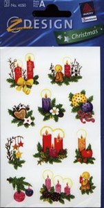 Picture of Naklejki błyszczące Z Design Christmas Stroiki świąteczne 4050