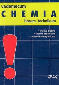 Obrazek Vademecum mini Chemia Liceum technikum