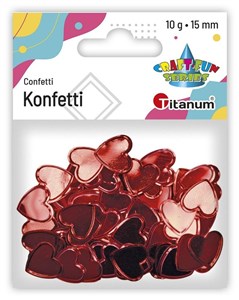 Picture of Konfetti serca czerwone 10g