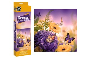 Obrazek Diametowy obraz - Motyle 30x30cm