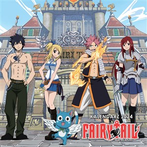 Obrazek Kalendarz 2024 ścienny Fairy Tail