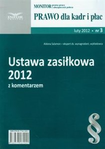 Picture of Ustawa zasiłkowa 2012 z komentarzem 3/2012