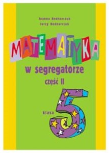 Obrazek Matematyka w segregatorze 5 Podręcznik Część 2 Szkoła podstawowa