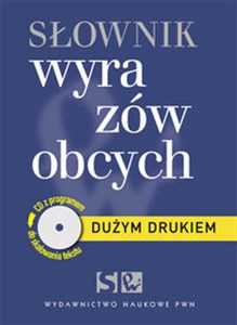 Picture of Dużym drukiem Słownik wyrazów obcych z płytą CD