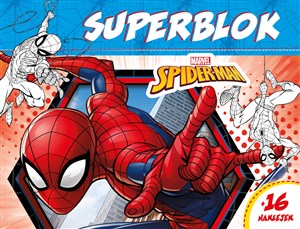 Obrazek Superblok Marvel Spider-Man z naklejkami