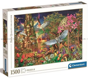 Obrazek Puzzle 1500 HQ Woodland Fantasy Garden 31707
