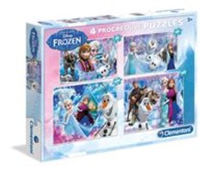 Obrazek Puzzle Kraina Lodu 20+60+100+180