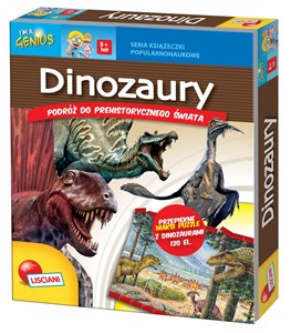 Obrazek Dinozaury podróż do prehistorycznego świata + puzzle